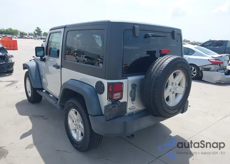 2012 Jeep Wrangler Sport from USA, damaged, VIN 1C4AJWAG0CL273233
